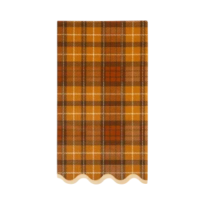 Autumn Plaid Dinner Paper Napkins