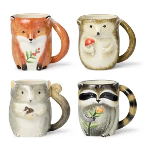 Woodland Critters Fall Mugs 16 oz.