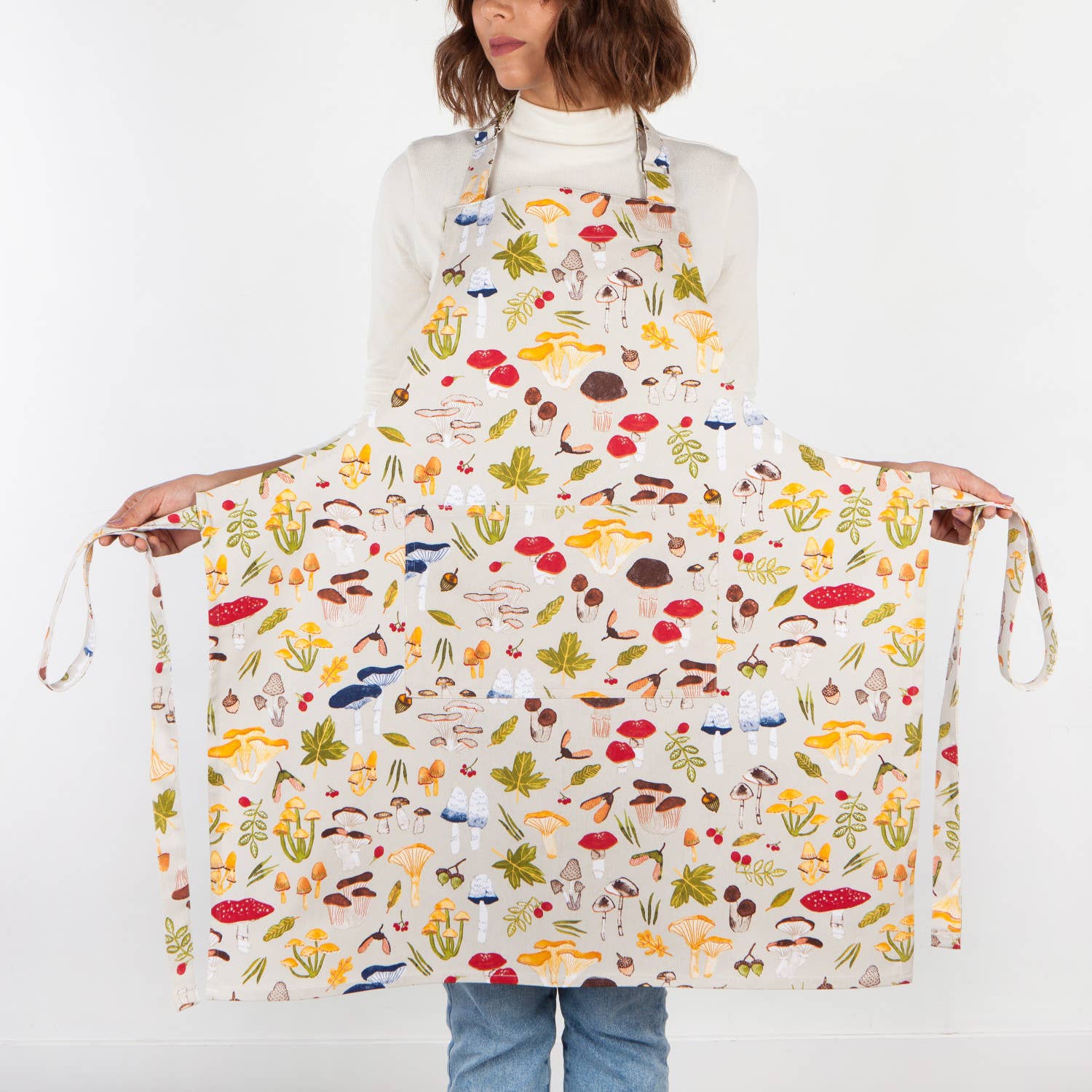 Field Mushrooms Chef Apron - Image 13