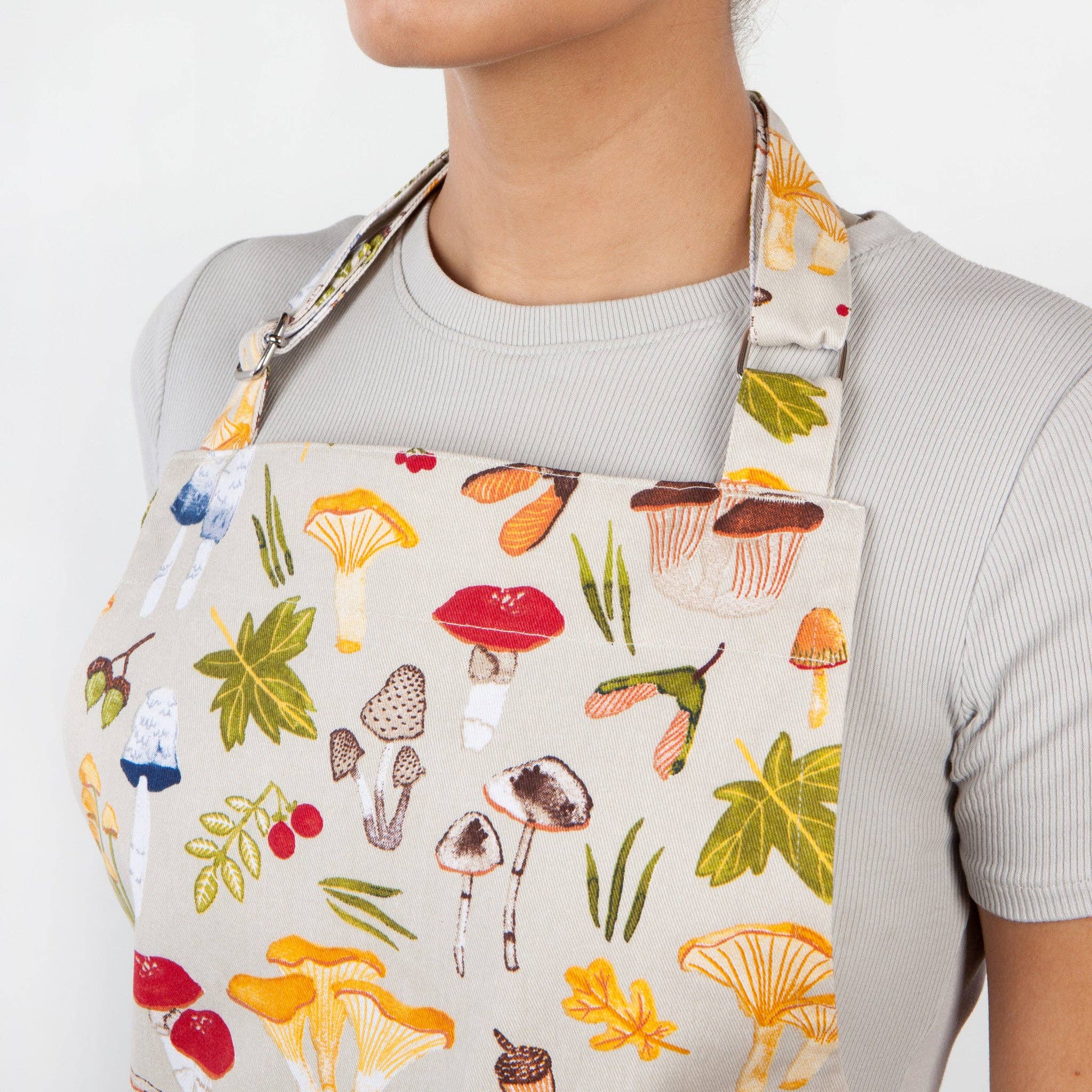 Field Mushrooms Chef Apron - Image 8