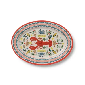Seaside Melamine Serving Platter