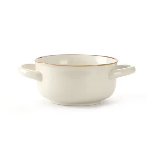 Soup Bowl Alpine. Serving Bowl. Cream. 35 oz