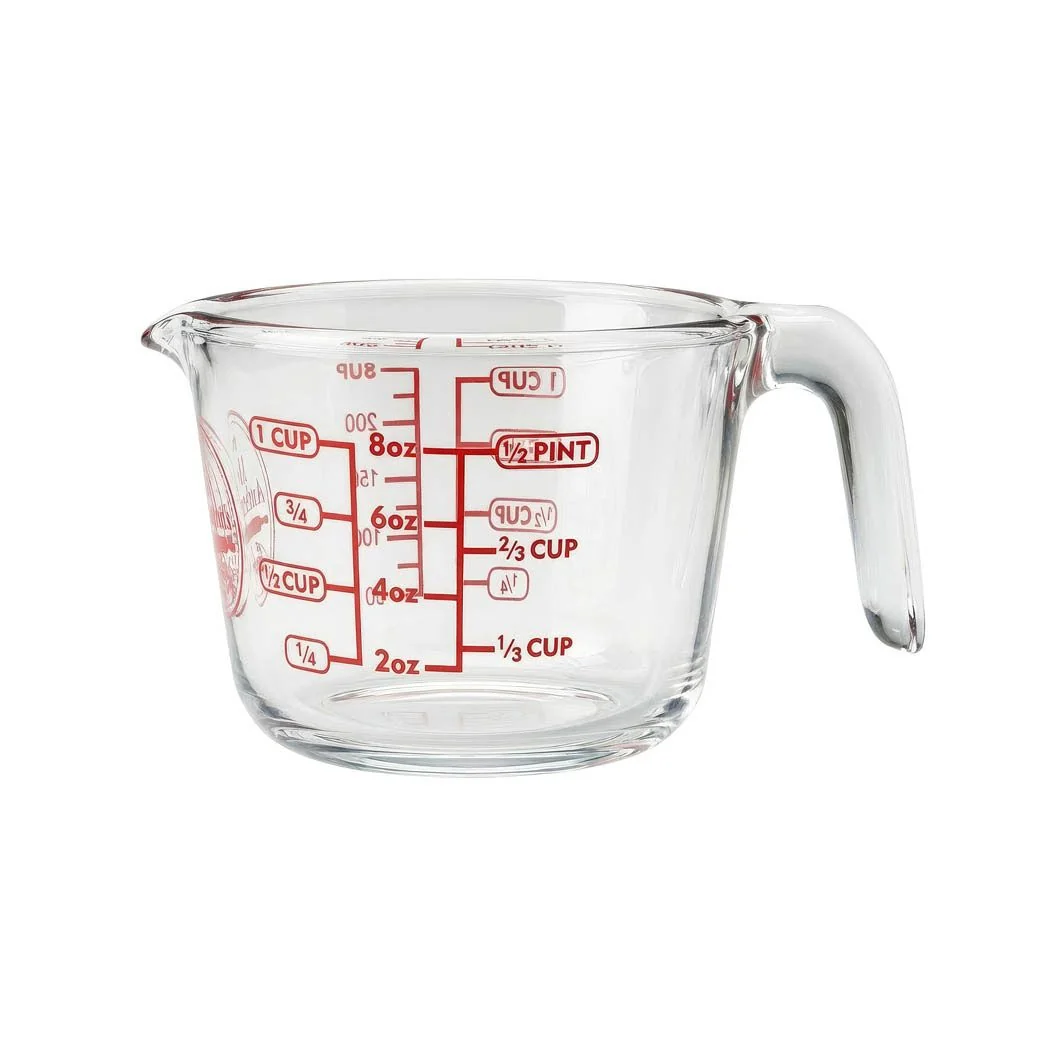 Mrs. Anderson's Baking Glass Measuring Cup. 1 Cup Capacity - Image 2