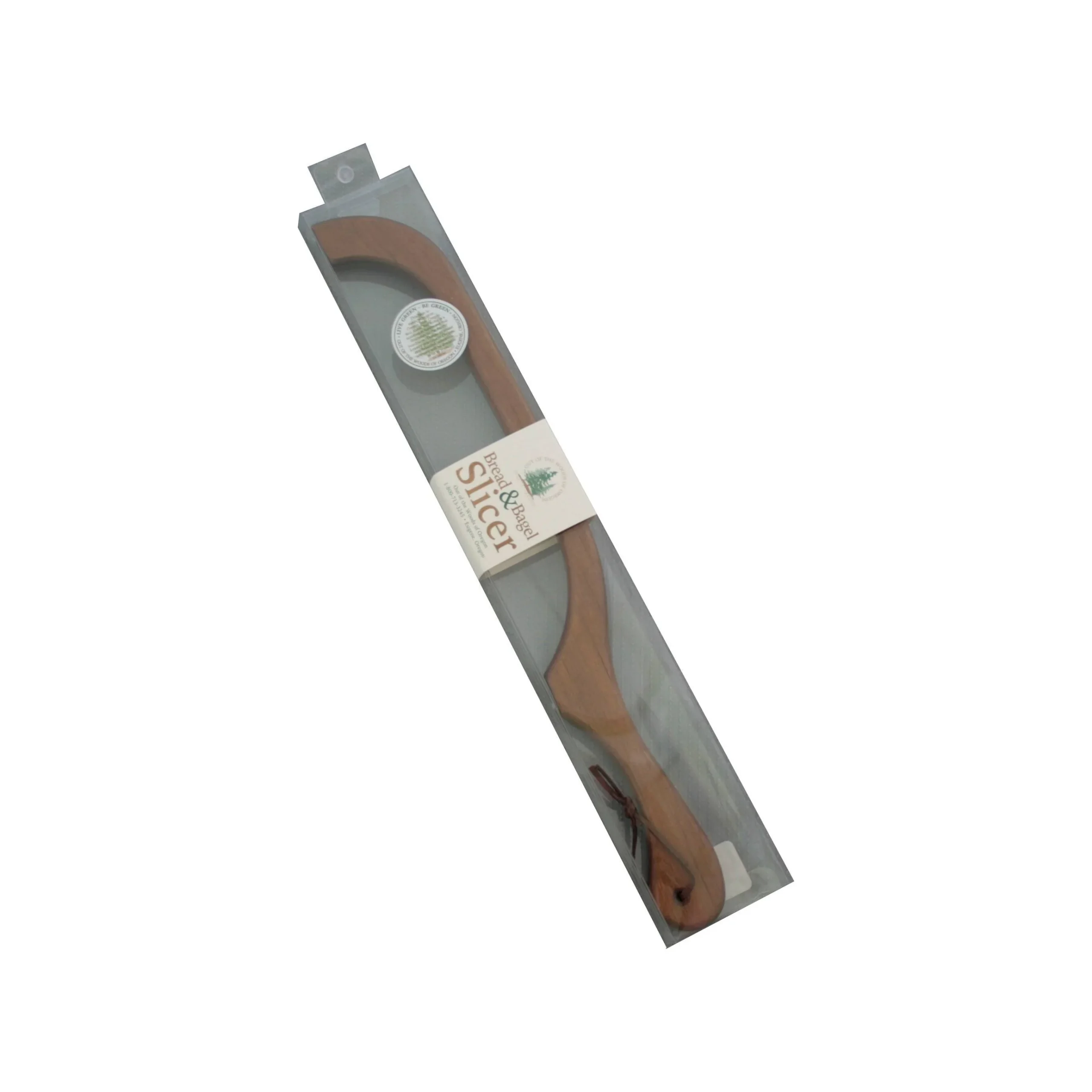 Bread & Bagel Slicer - Walnut Finish - Image 4