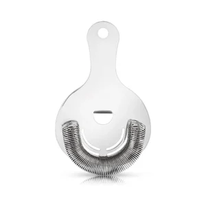 Harrison Polished Stainless Steel Hawthorne Strainer