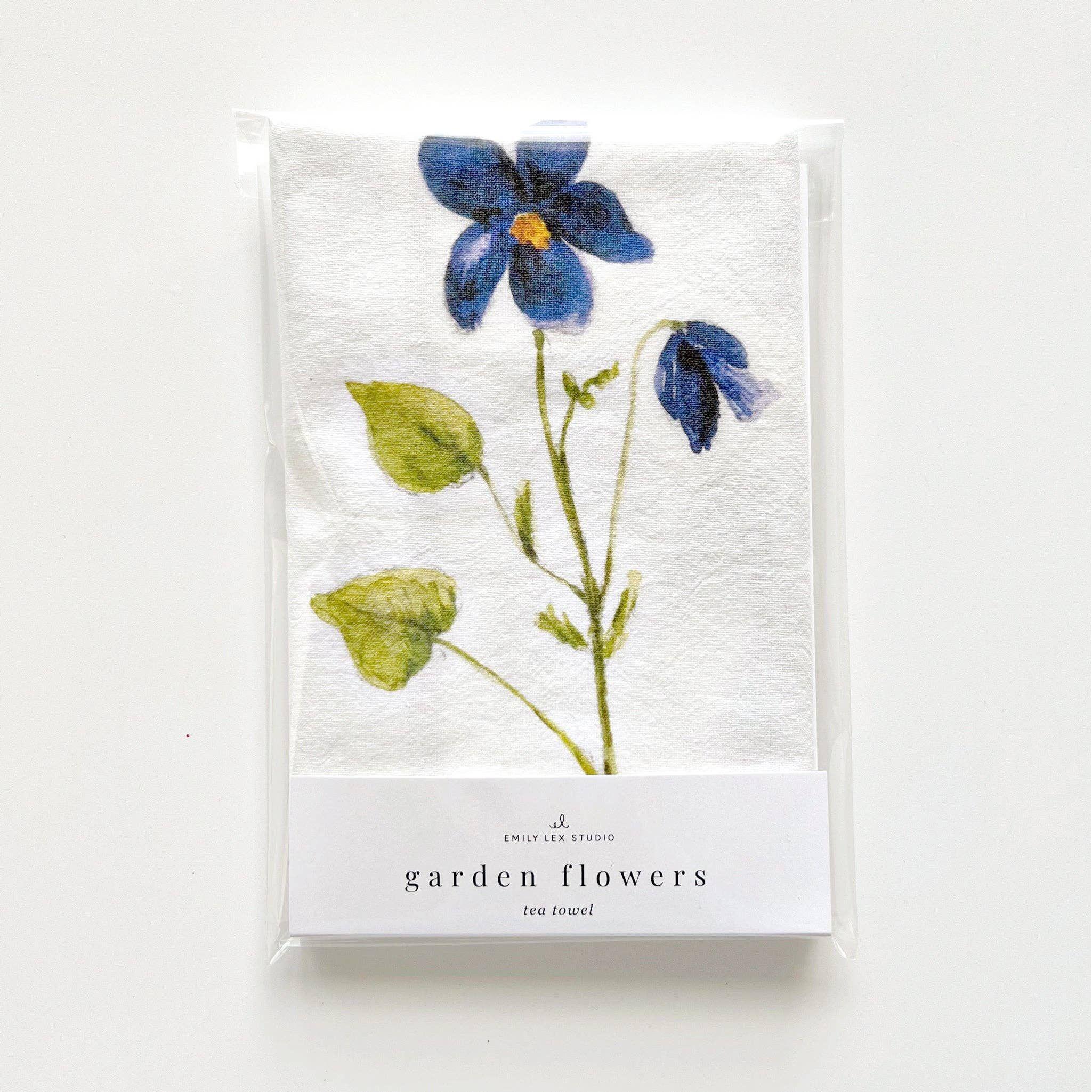 Garden Flowers Tea Towel - Image 4