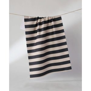 Night Watch Geometry Tea Towel