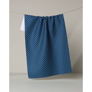 Saddle Indigo Tea Towel