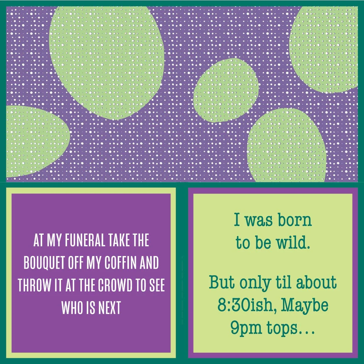 NAPKIN Born To Be Wild | Funny Party Gift | Cocktail Napkin