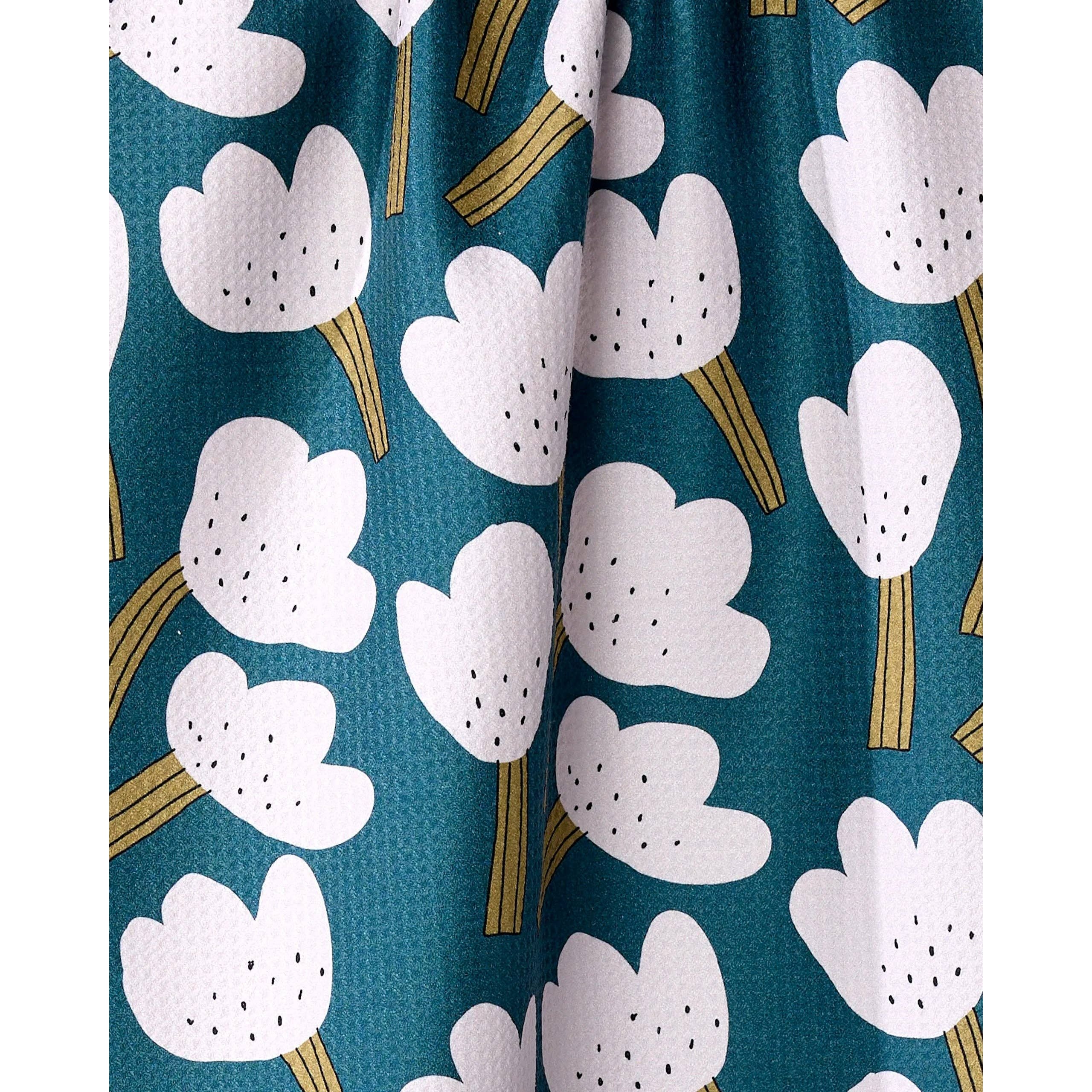 Tulips Geometry Tea Towel - Image 2