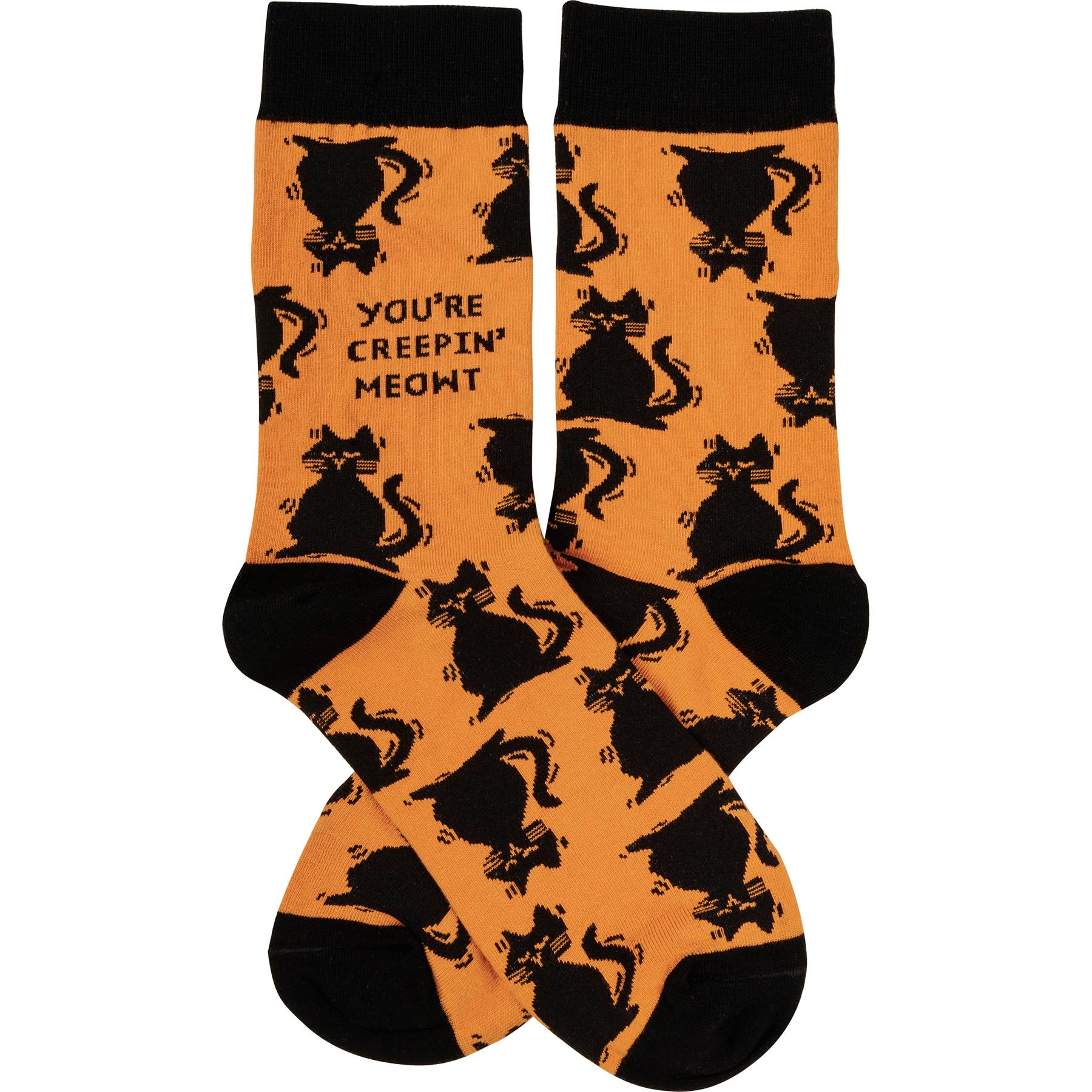 You're Creepin' Meowt Socks - Image 2