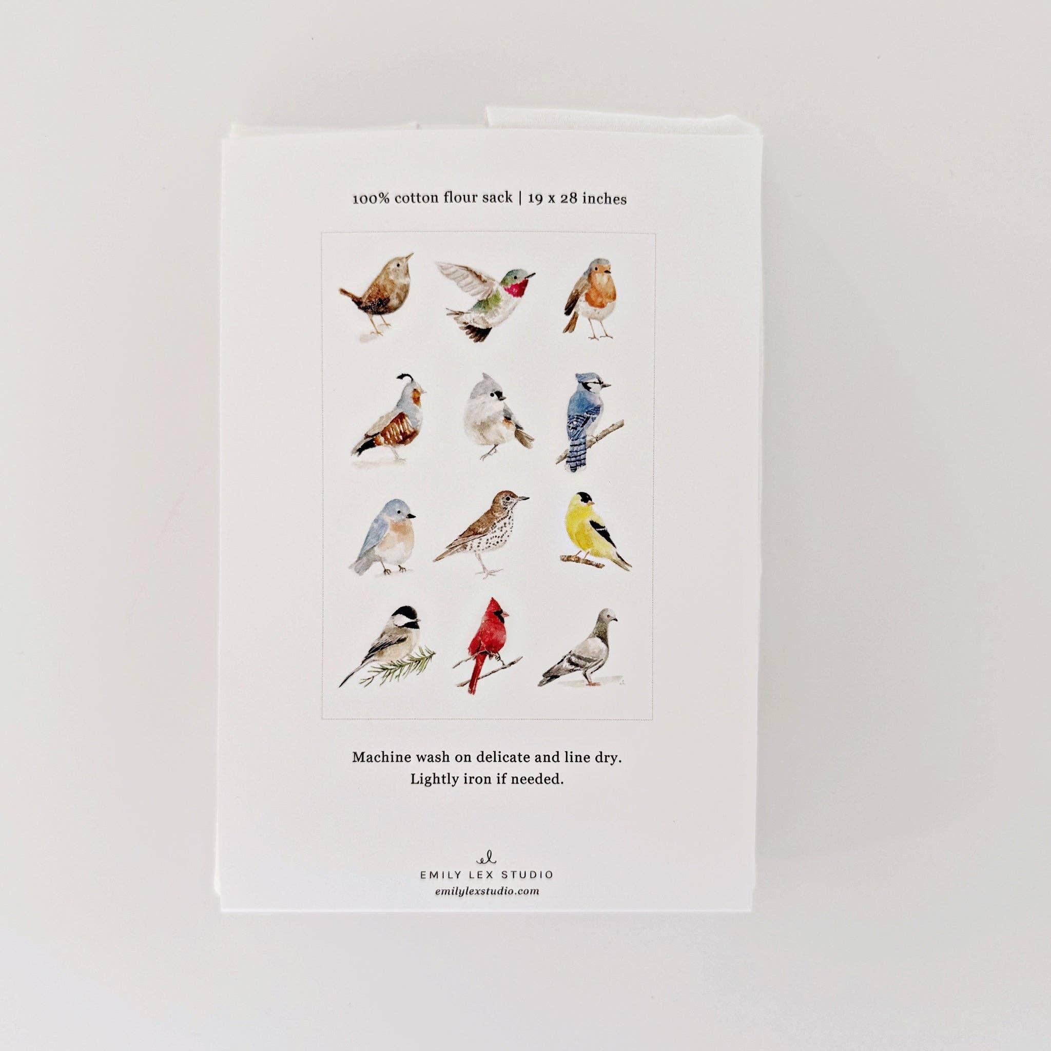 Birds tea towel - Image 4