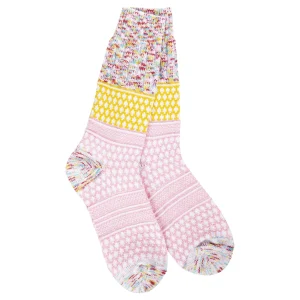 Gallery Textured Crew Socks in Whimsical