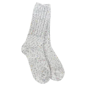 Ragg Crew Cut Socks in Rocky Confetti