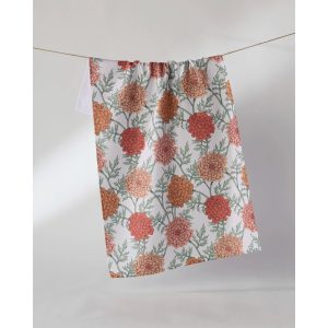 Marigold Manor Geometry Tea Towel