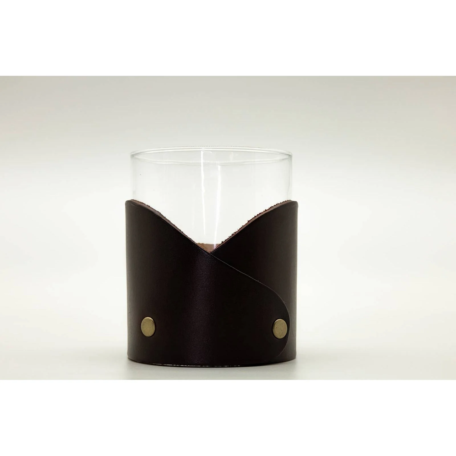 Leather Rocks Glass - American Flag - Image 3