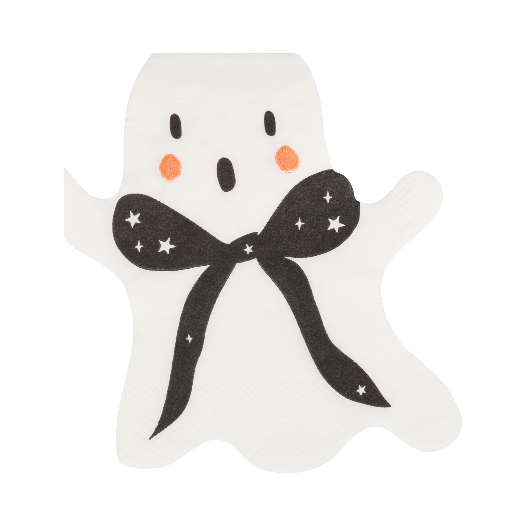 Booquette Ghost Shaped Cocktail Napkin