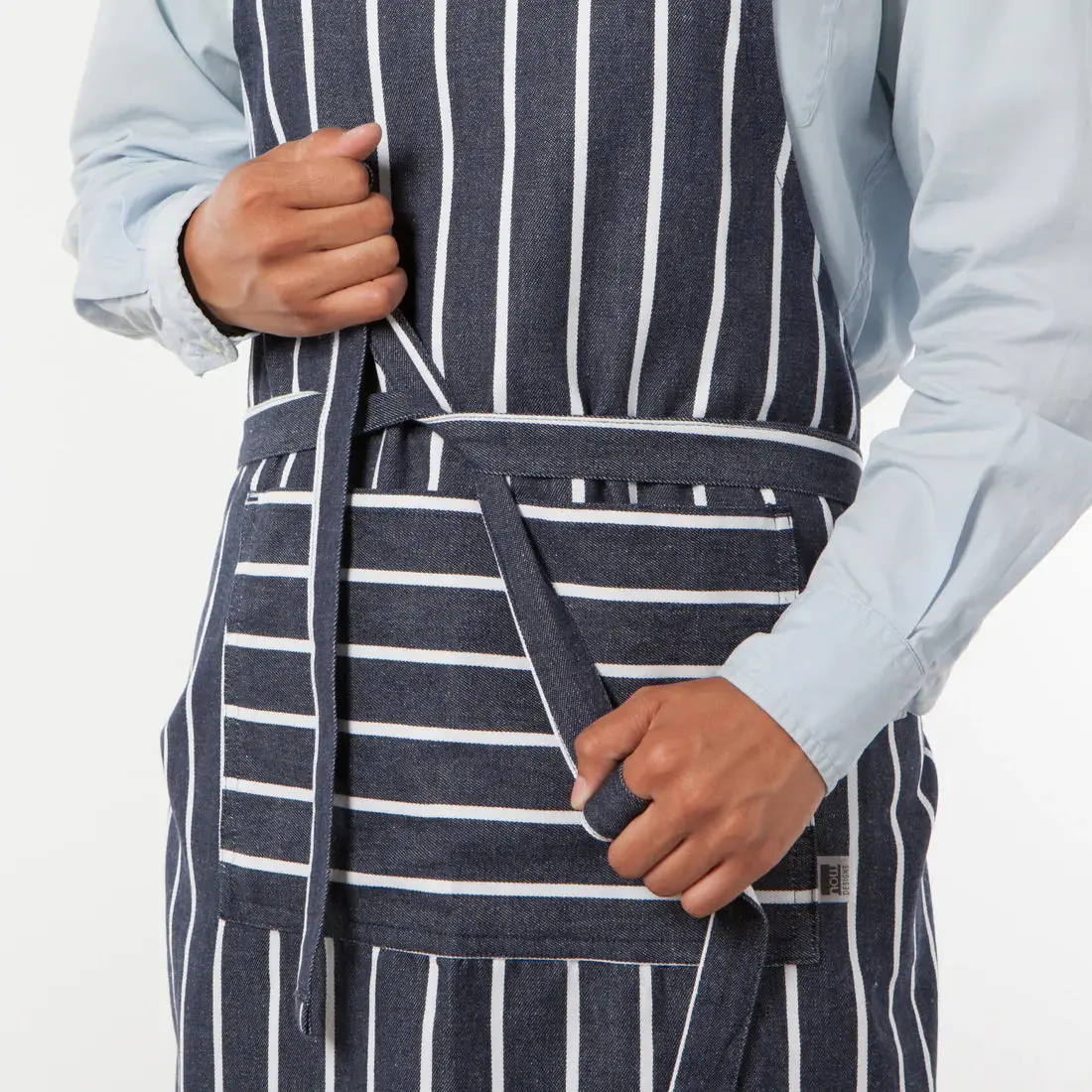 Butcher Stripe Oversized Mighty Apron - Image 2