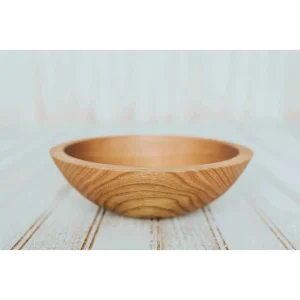 7 inch Cherry Bowl – Bee's Oil Finish