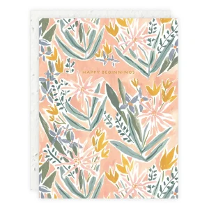Happy Beginnings. Wedding/Engagement Card