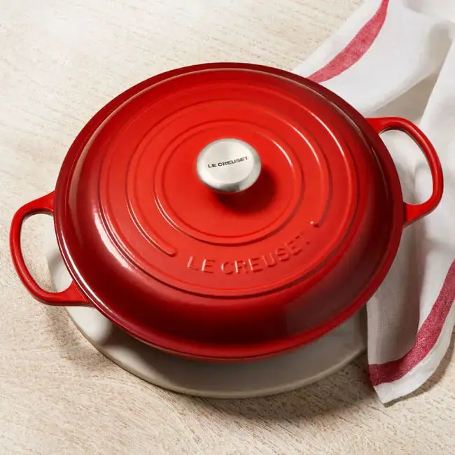 Le Creuset 3 1/2 Qt Signature Braiser - Image 9