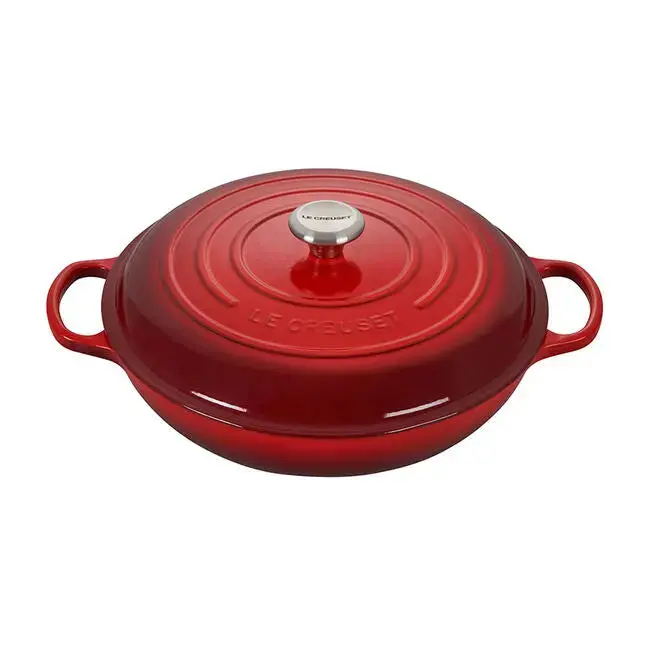 Le Creuset 5 Qt Signature Braiser - Image 4