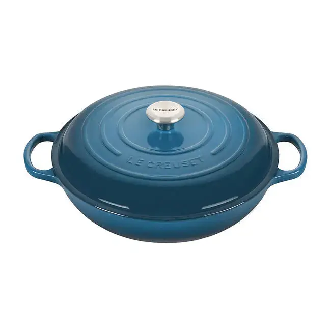 Le Creuset 5 Qt Signature Braiser - Image 8
