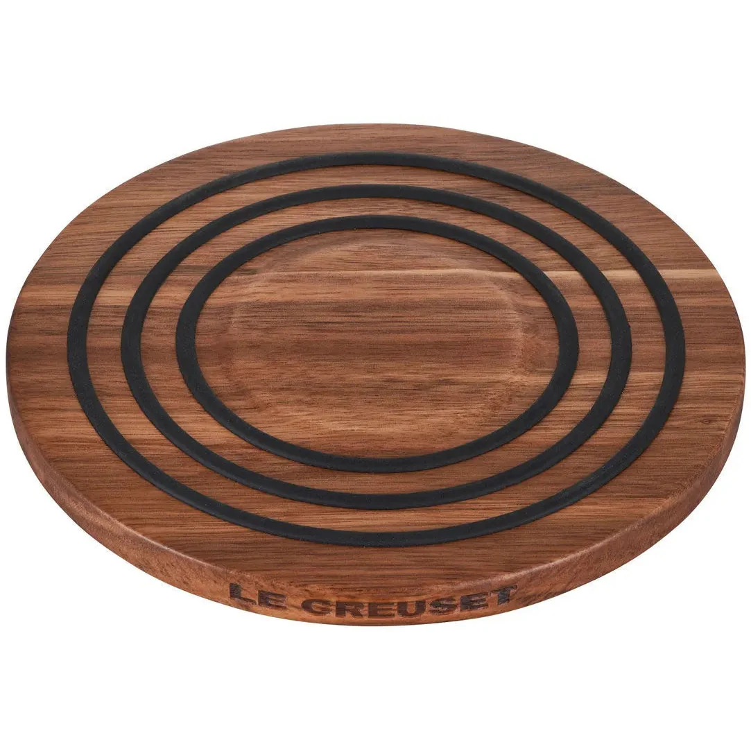 Le Creuset Magnetic Acacia Wood Trivet