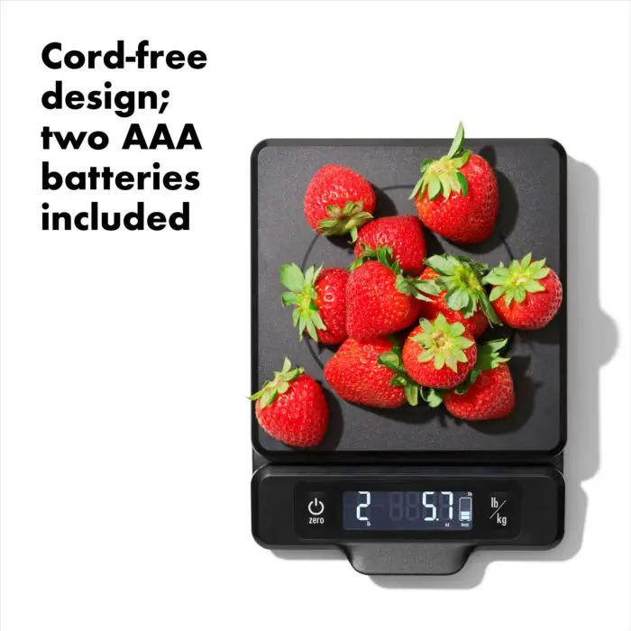 OXO 5 lb Food Scale with Pull-Out Display - Image 2