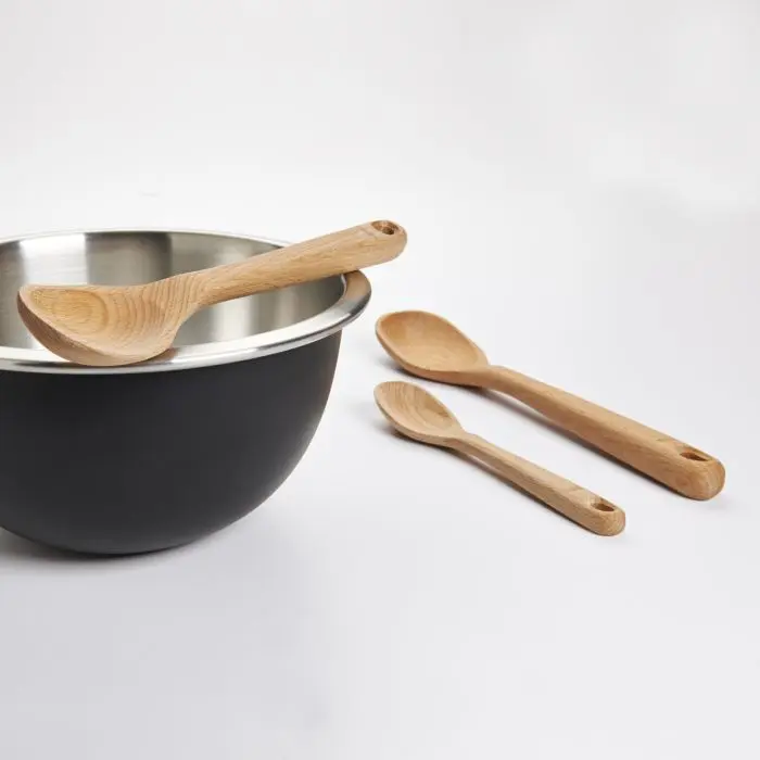 Oxo 3 Piece Wooden Spoon Set - Image 2