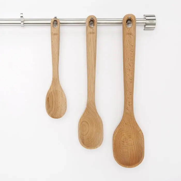 Oxo 3 Piece Wooden Spoon Set - Image 4