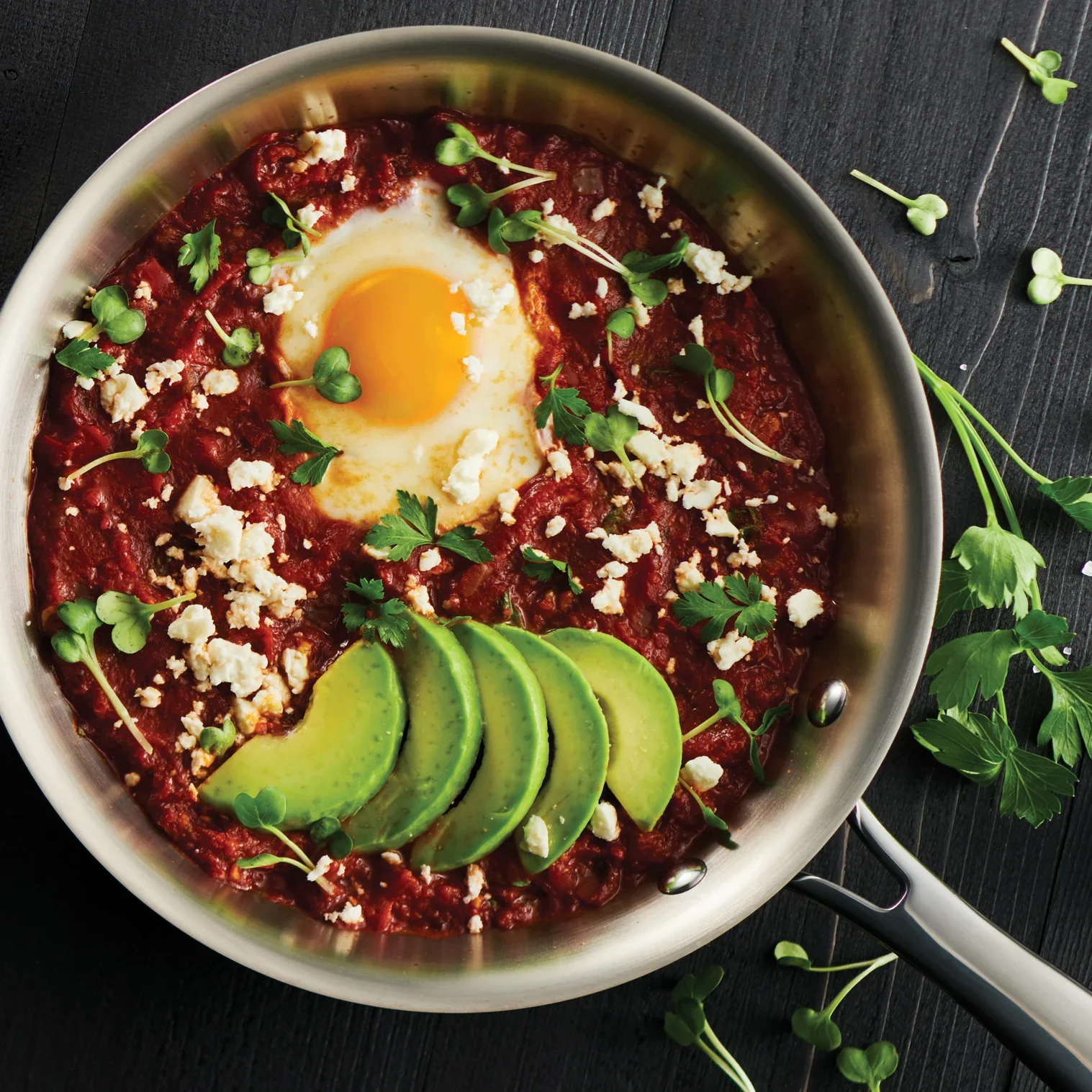 Tramontina Signature Tri-Ply Clad Stainless Steel 8 Fry Pan - Image 2