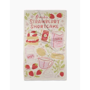 Fresh Shortcake Geometry Kitchen Tea Towel