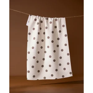 Polka Picnic Geometry Tea Towel