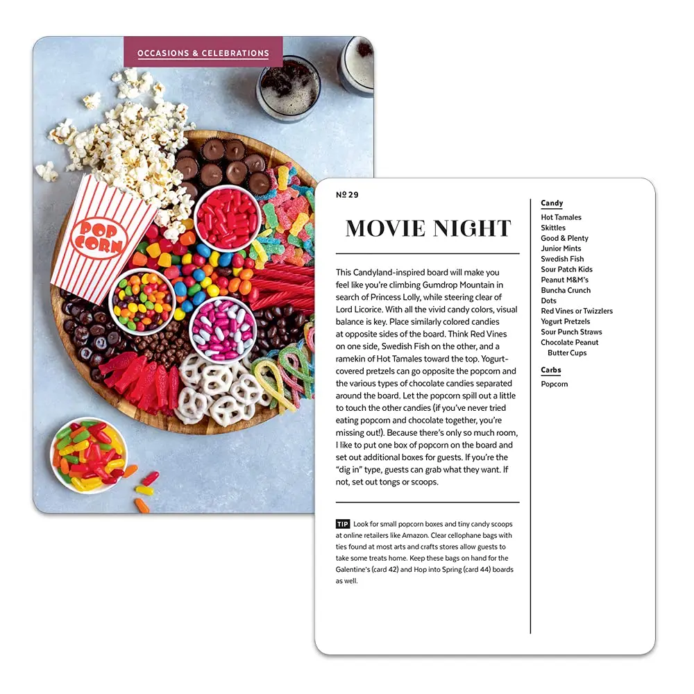 The Cheese Board Deck: 50 Cards for Styling Spreads. Savory and Sweet by Meg Quinn - Image 4