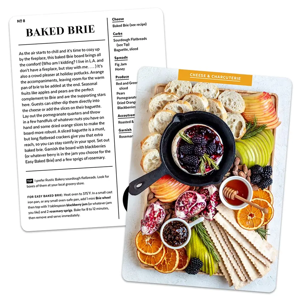 The Cheese Board Deck: 50 Cards for Styling Spreads. Savory and Sweet by Meg Quinn - Image 6