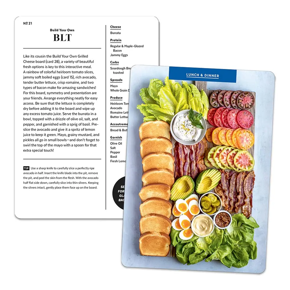 The Cheese Board Deck: 50 Cards for Styling Spreads. Savory and Sweet by Meg Quinn - Image 7
