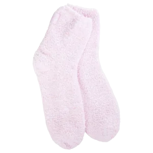 Cozy Quarter w/ Grippers OS Orchid Pink