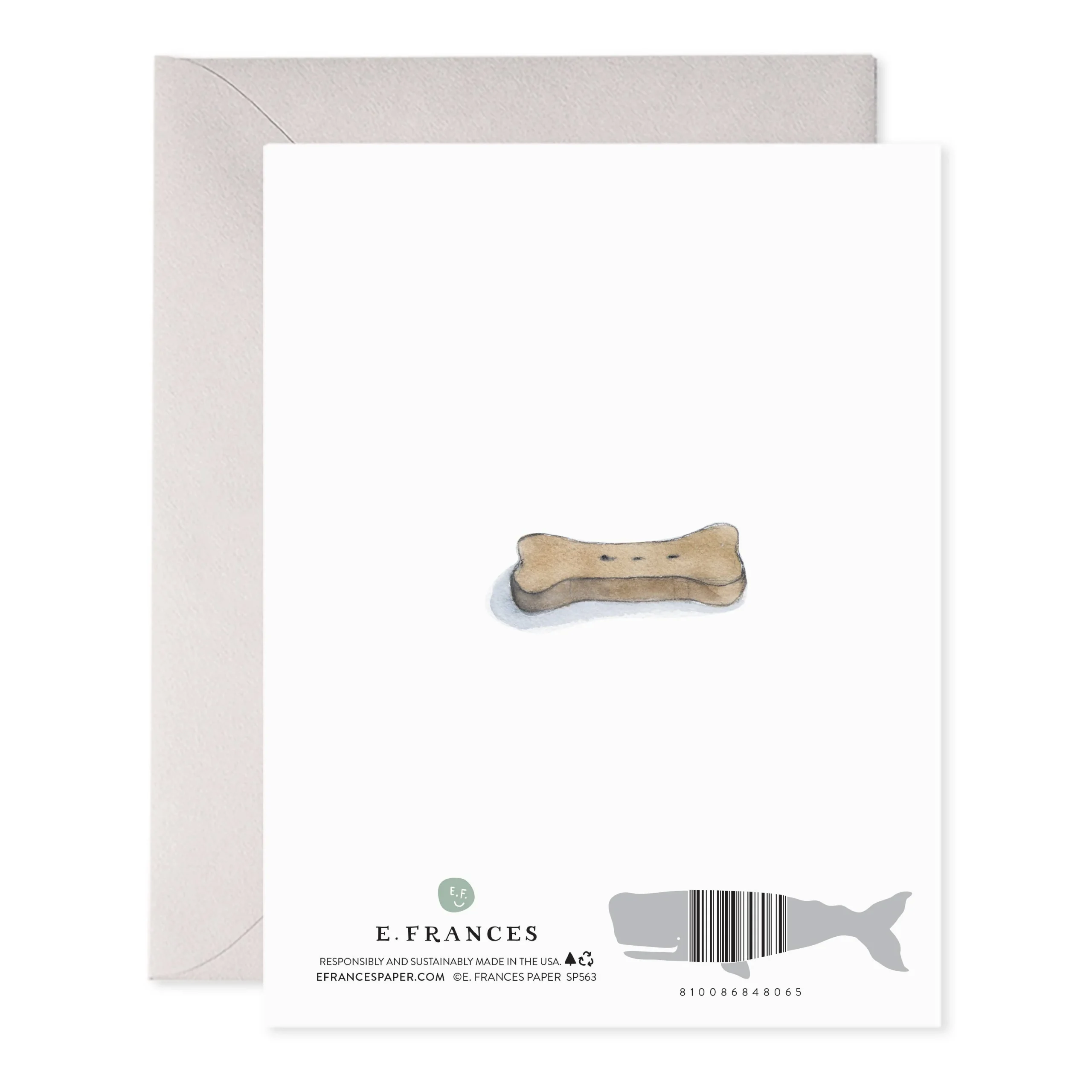 Best Human Mom Greeting Card – Dog Mom Mother's Day Card - Image 2