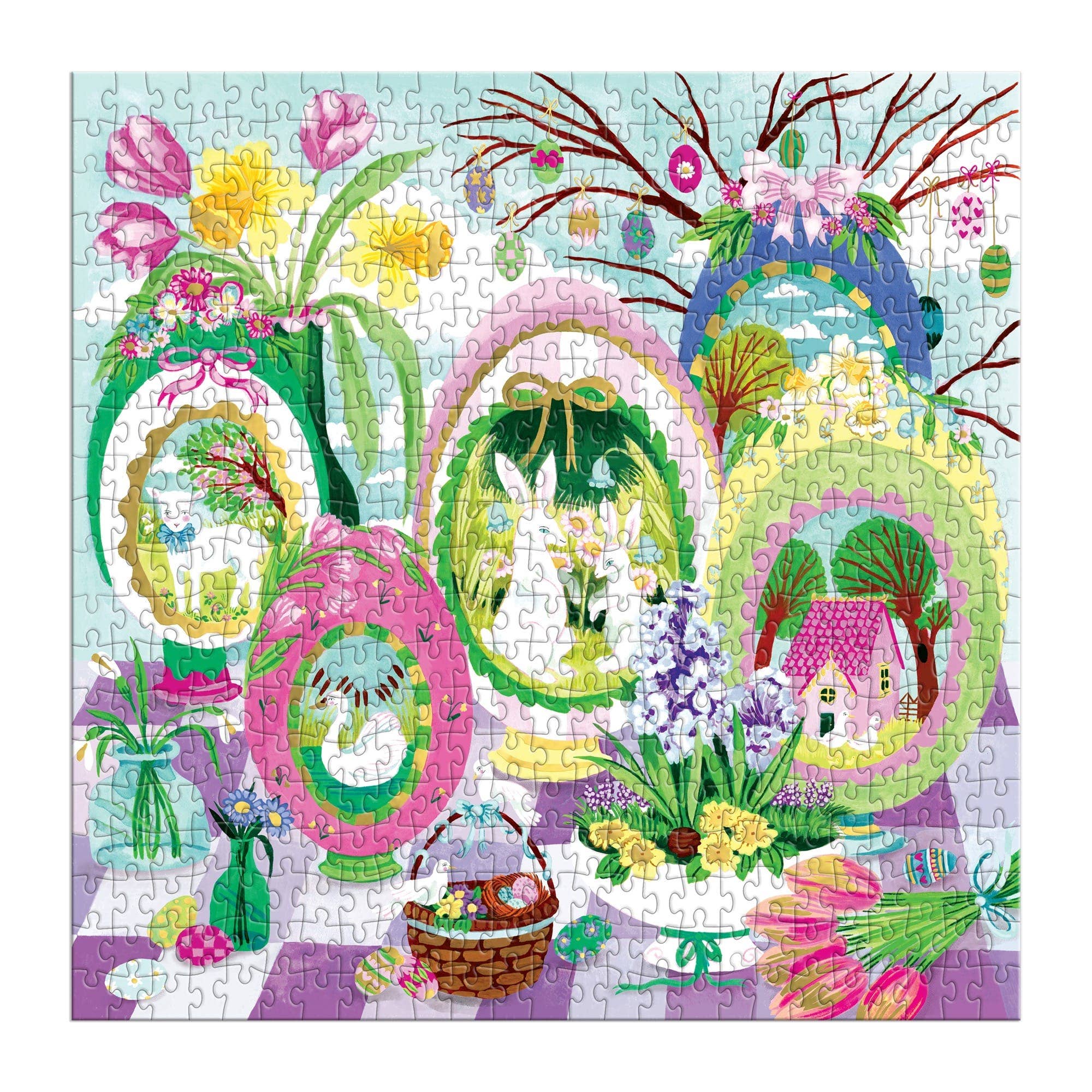 Windows to Spring 500 Foil Piece Puzzle - Image 3