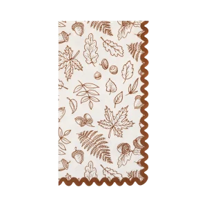Fall Foliage Dinner Paper Napkins