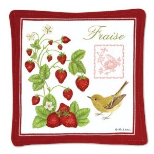 Strawberry Single Spiced Mug Mat