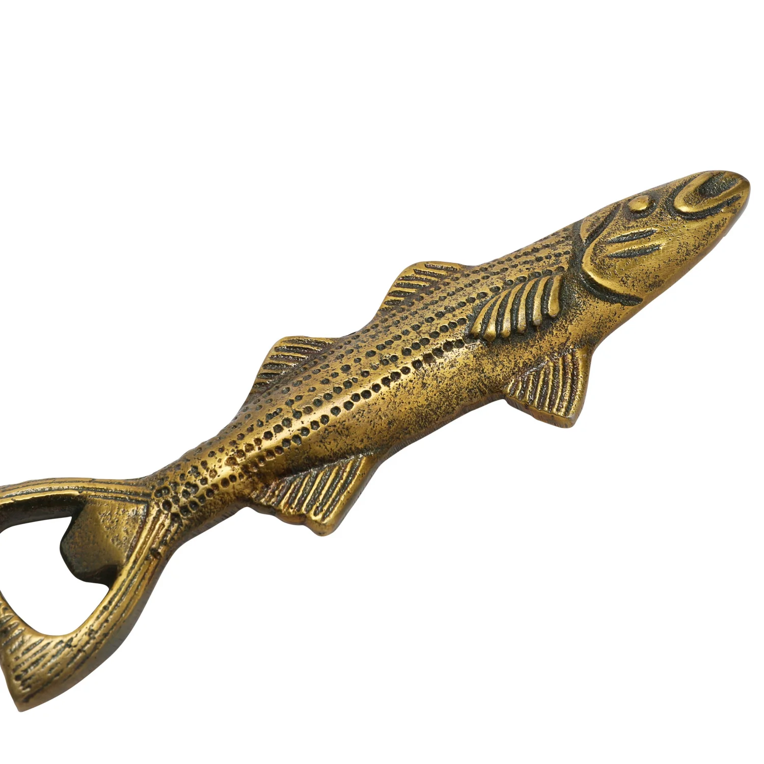 Cast Aluminum Fish Bottle Opener - Image 3