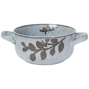 Fog Chalk Relief Soup Bowl