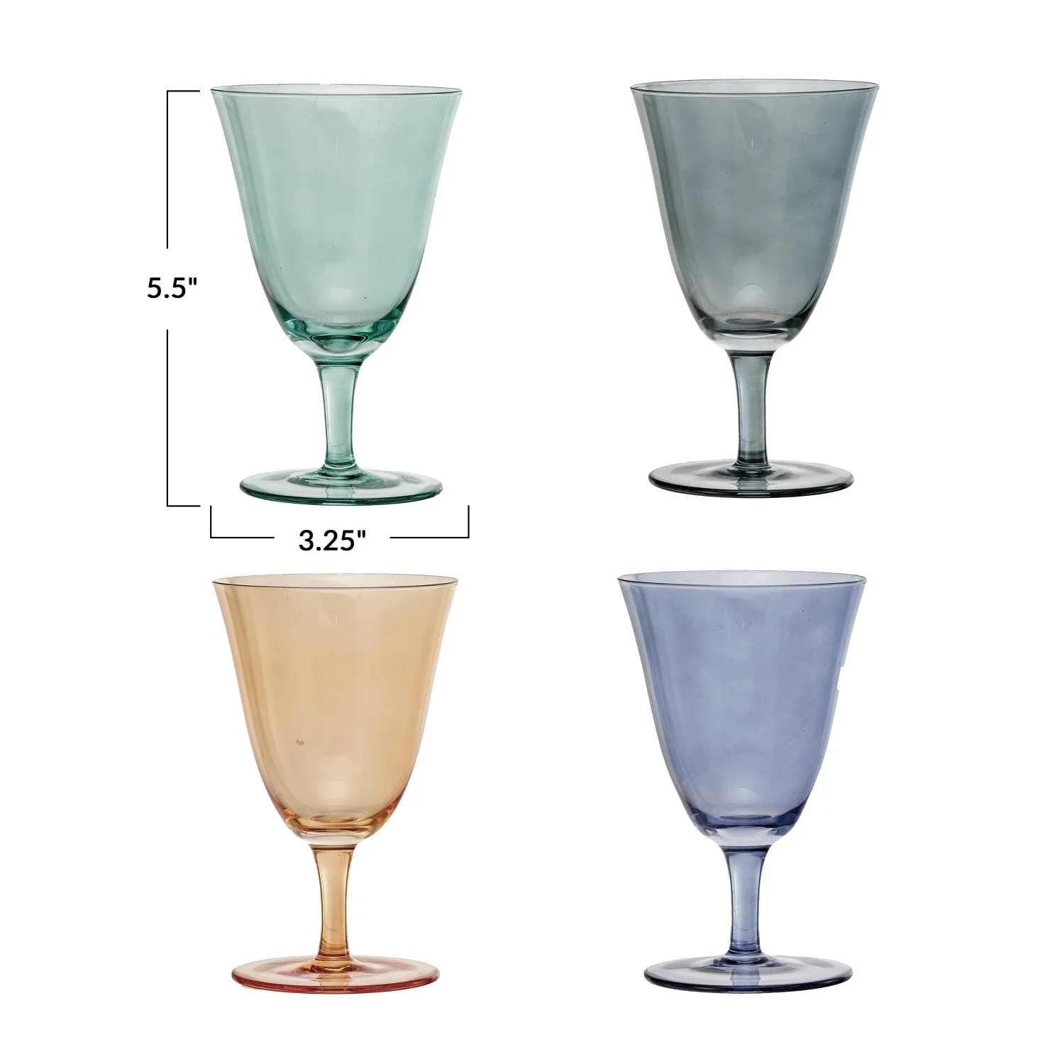 Whimsical Goblet Wine Glass - Image 3