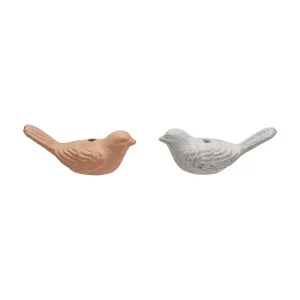 Cast Iron Bird Taper Holder. 2 Colors (Holds 1/4 Taper) DT