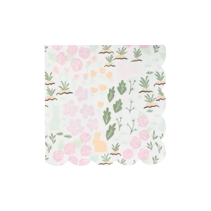 Garden Scatter Paper Cocktail Napkin