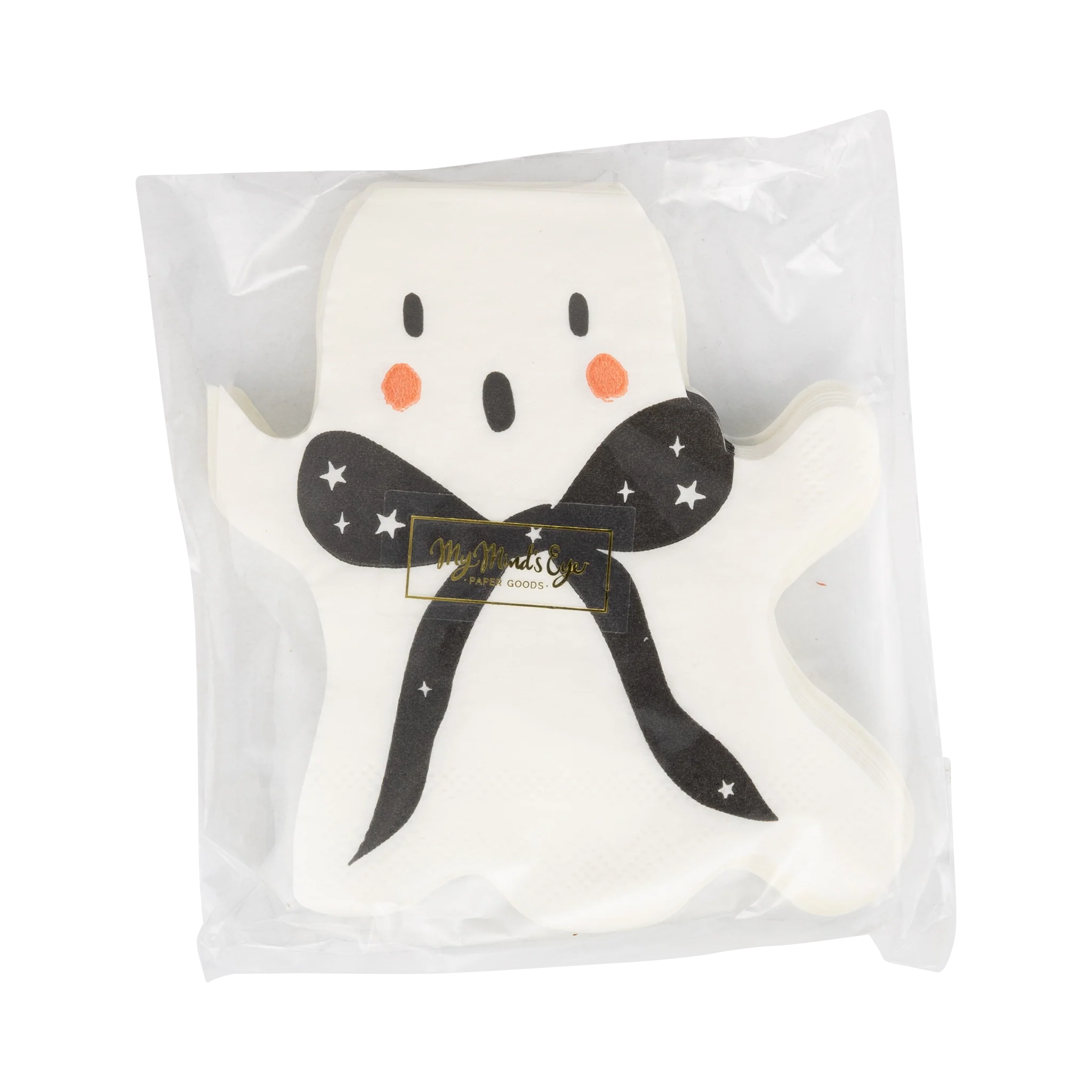 Booquette Ghost Shaped Cocktail Napkin - Image 3