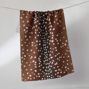 Doe Trail Geometry Tea Towel