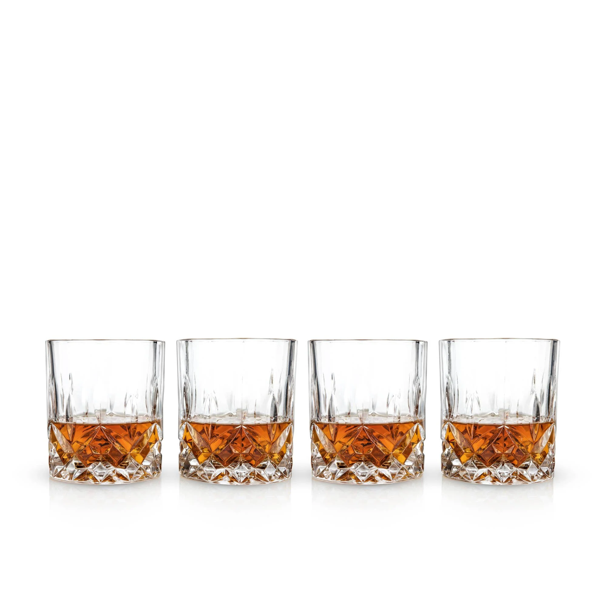Admiral™ Vintage Style Crystal Tumblers Set of 4 - Image 3